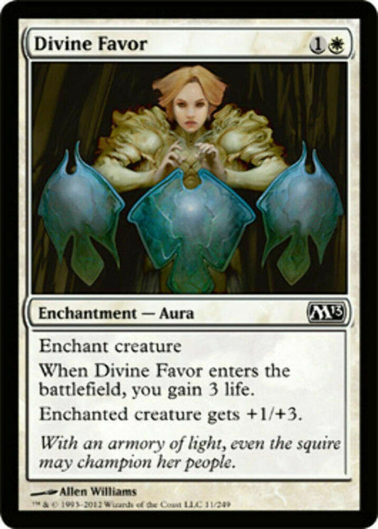 Divine Favor Magic 2013 - MTG