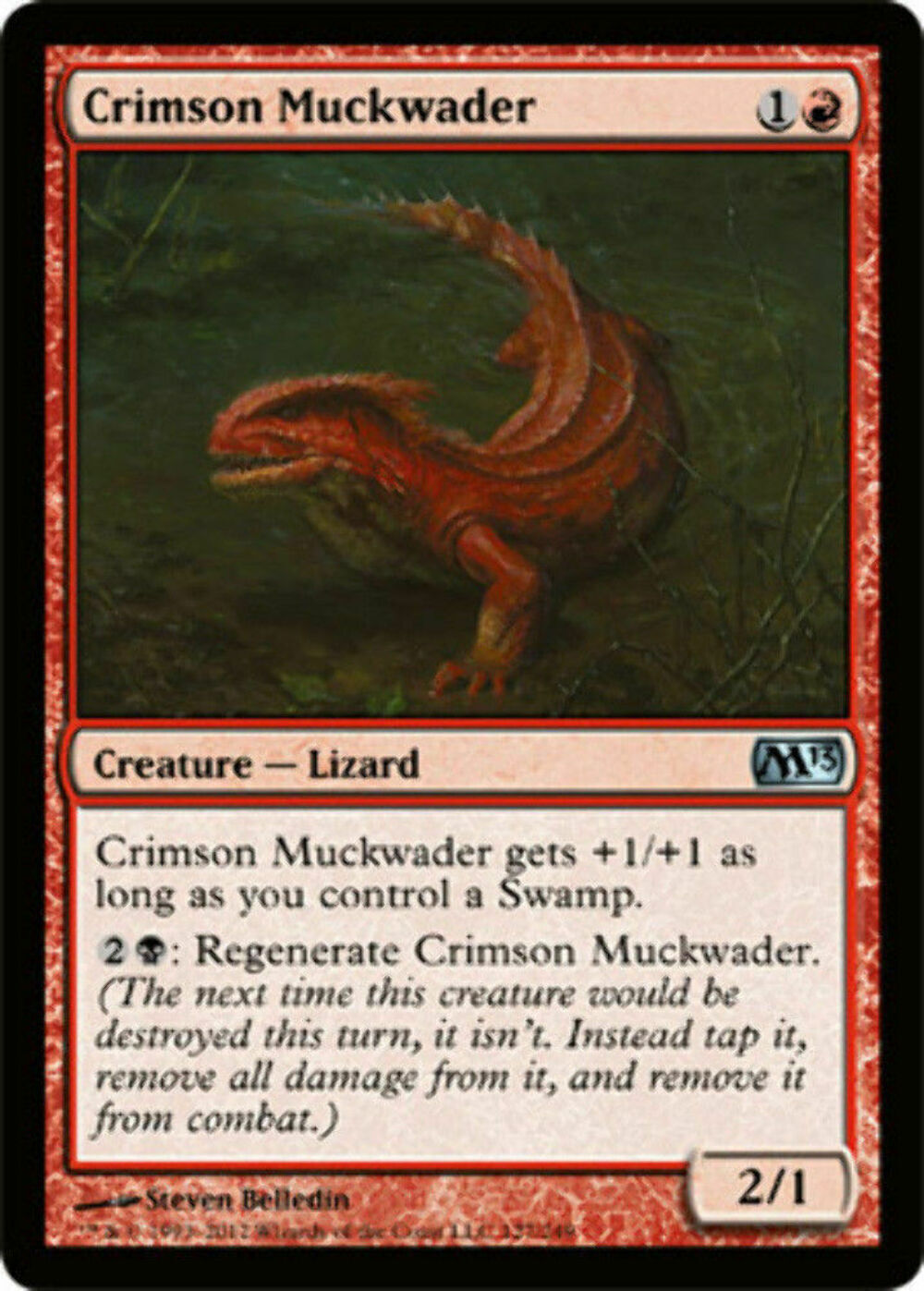 Crimson Muckwader Magic 2013 - MTG