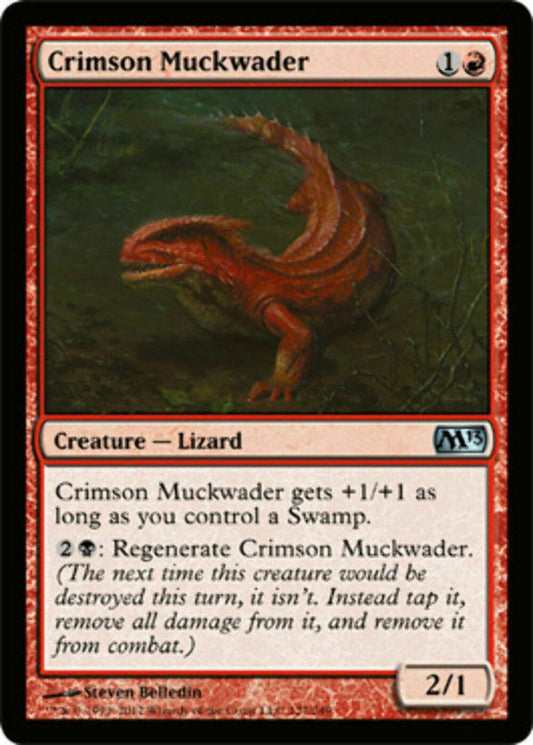 Crimson Muckwader Magic 2013 - MTG