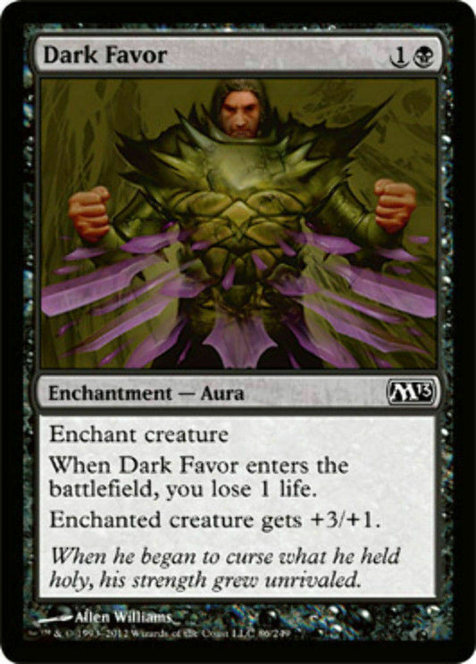 Dark Favor Magic 2013 - MTG