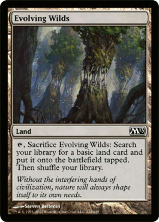 Evolving Wilds Magic 2013 - MTG