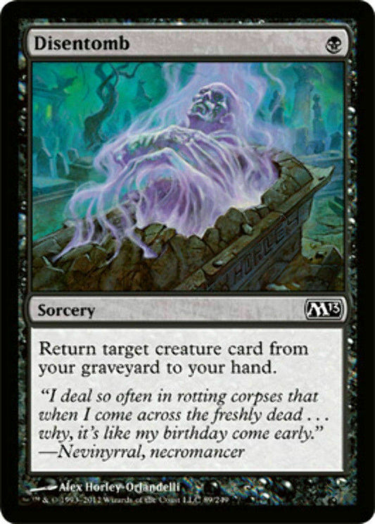 Disentomb Magic 2013 - MTG