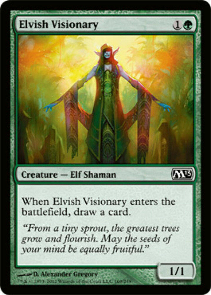 Elvish Visionary Magic 2013 - MTG