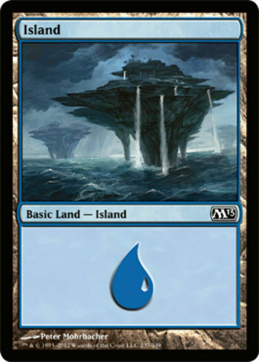 Island (237) Magic 2013 - MTG