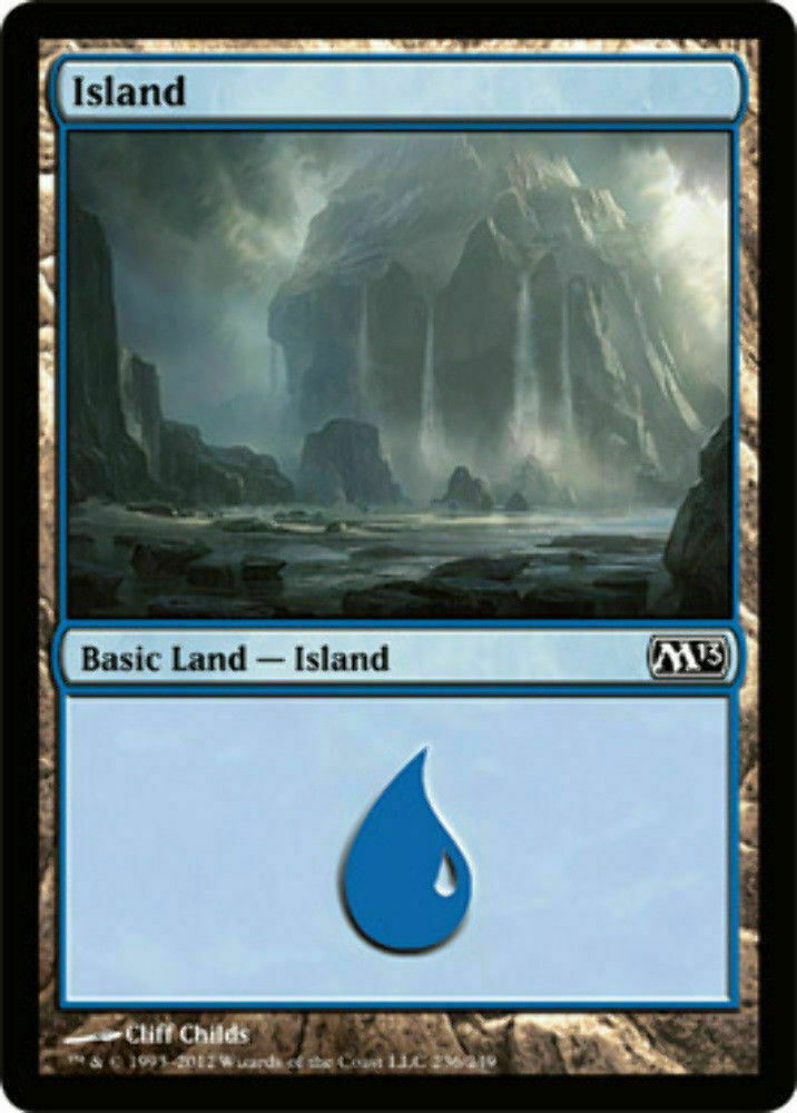 Island (236) Magic 2013 - MTG