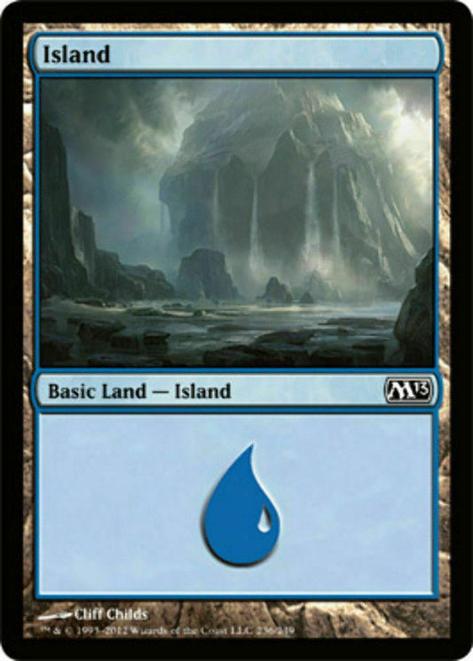 Island (236) Magic 2013 - MTG