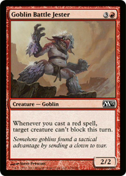 Goblin Battle Jester Magic 2013 - MTG