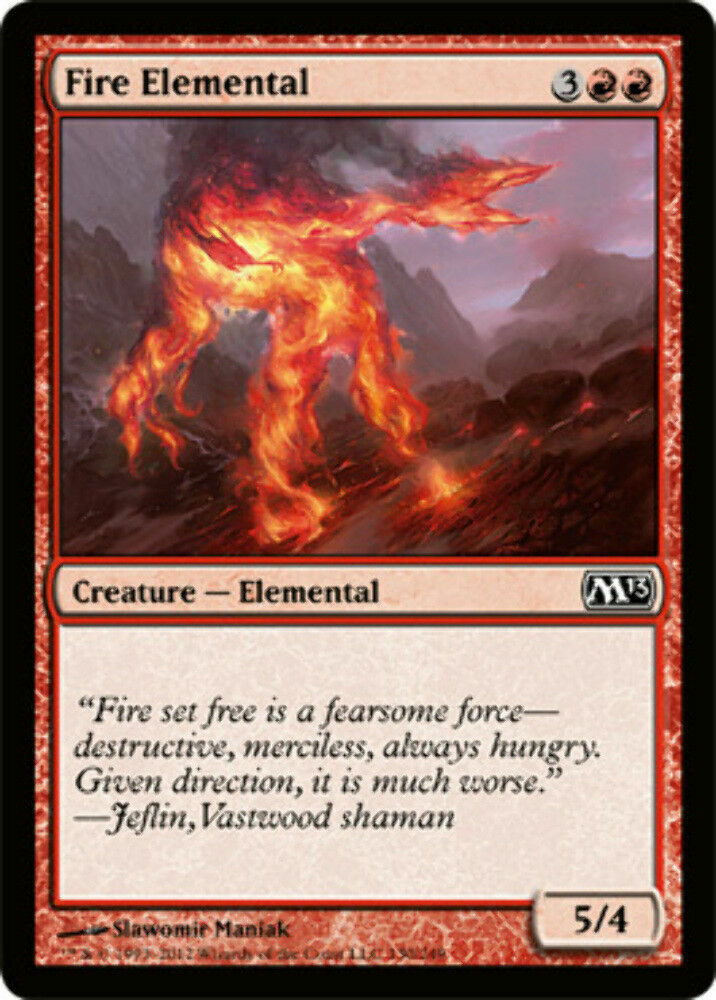 Fire Elemental Magic 2013 - MTG