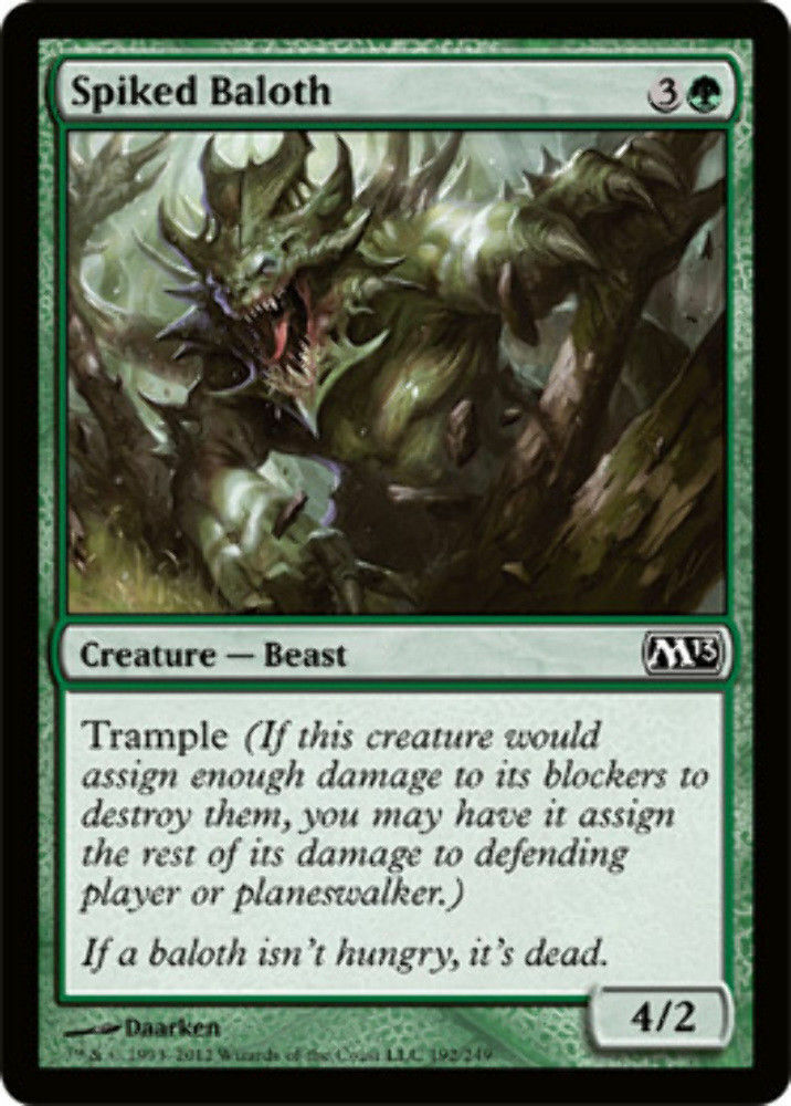Spiked Baloth Magic 2013 - MTG