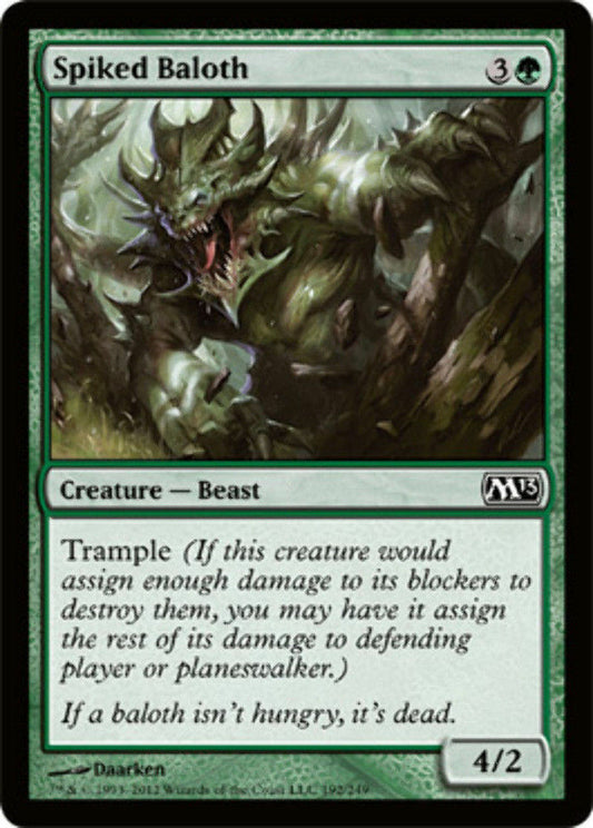 Spiked Baloth Magic 2013 - MTG