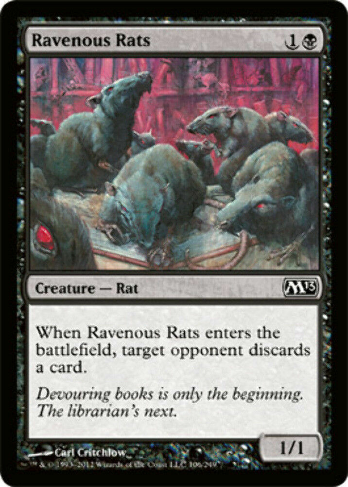Ravenous Rats Magic 2013 - MTG