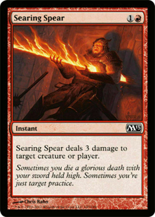 Searing Spear Magic 2013 - MTG