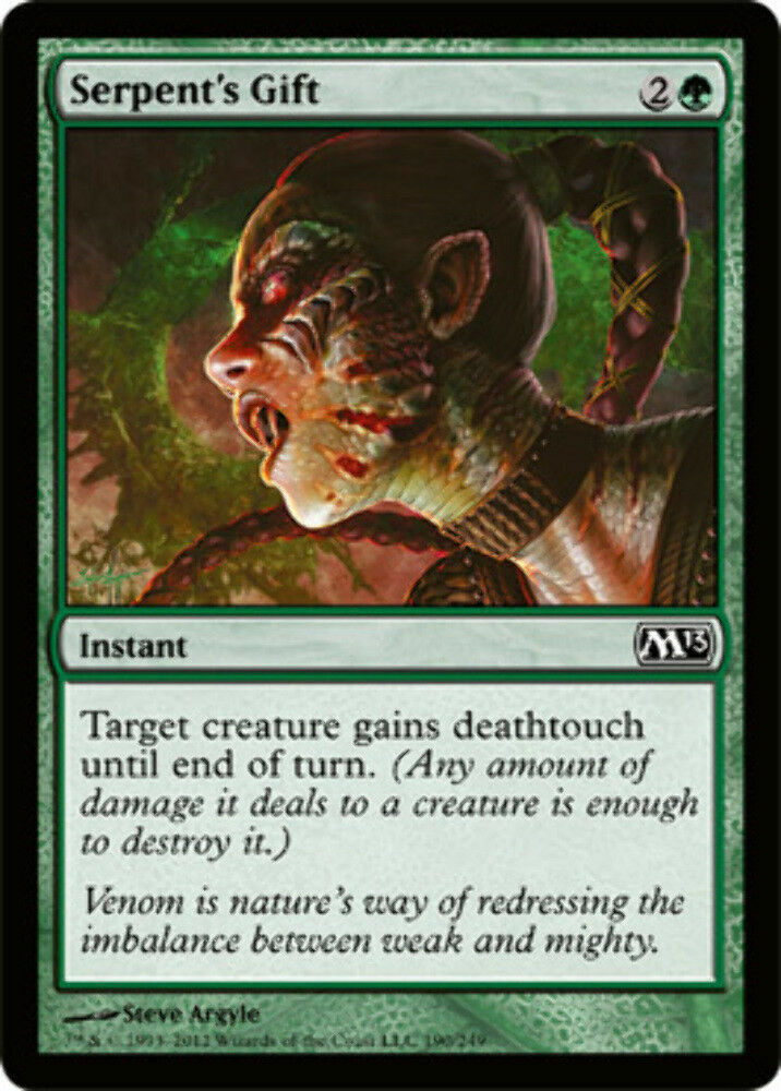 Serpent's Gift Magic 2013 - MTG