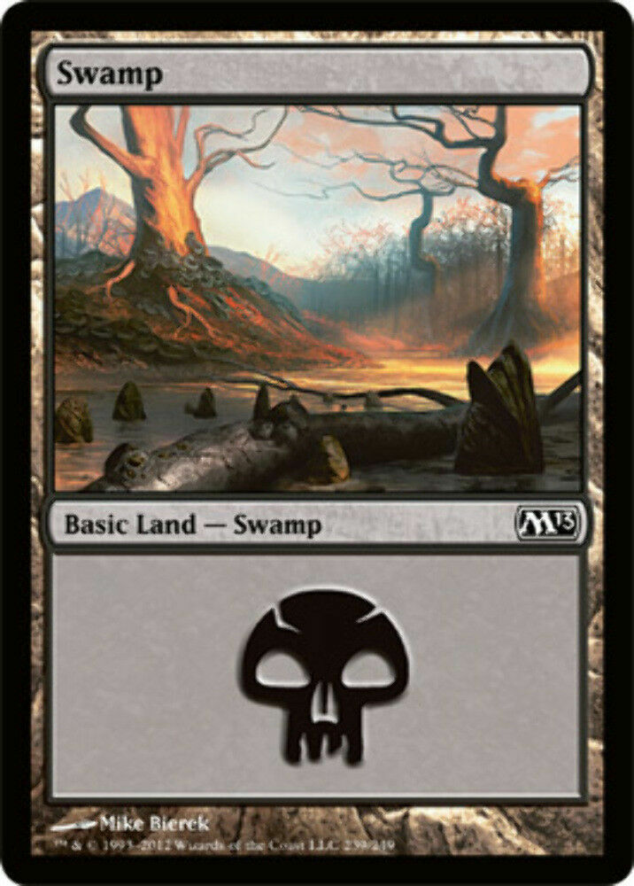 Swamp (239) Magic 2013 - MTG