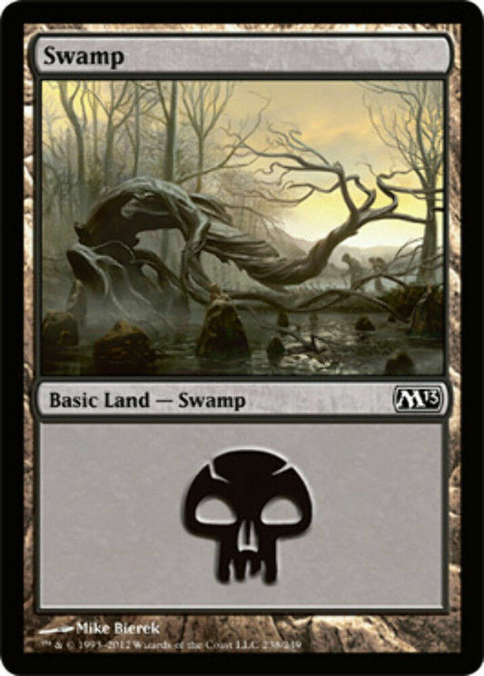 Swamp (238) Magic 2013 - MTG