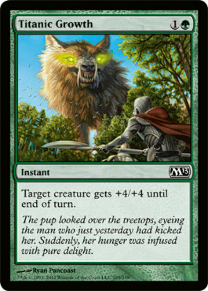 Titanic Growth Magic 2013 - MTG