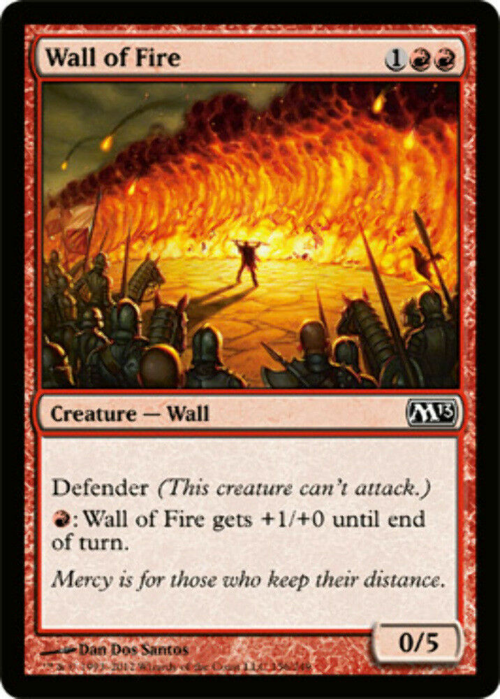 Wall of Fire Magic 2013 - MTG