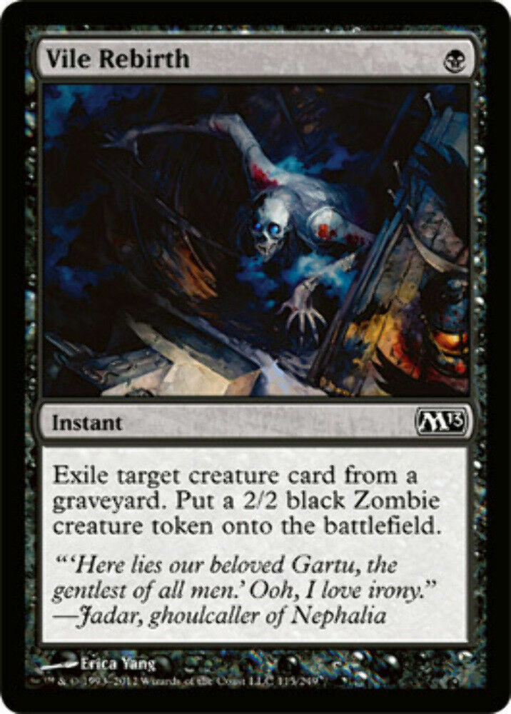 Vile Rebirth Magic 2013 - MTG