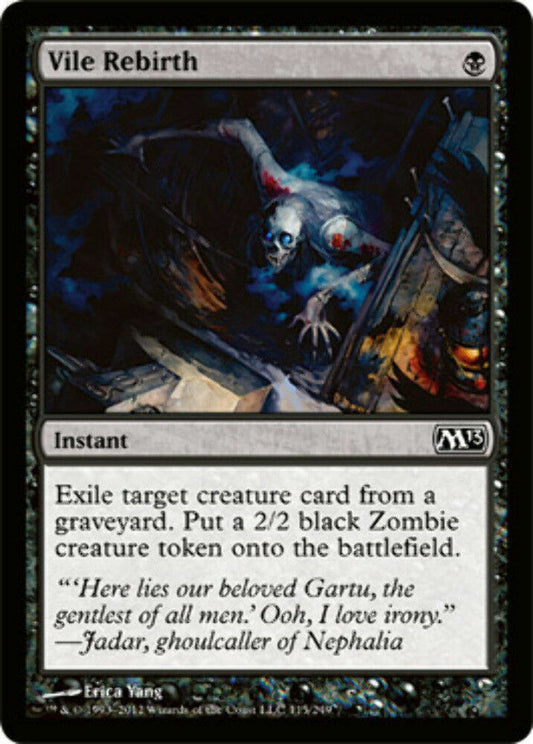 Vile Rebirth Magic 2013 - MTG