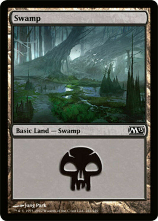 Swamp (241) Magic 2013 - MTG