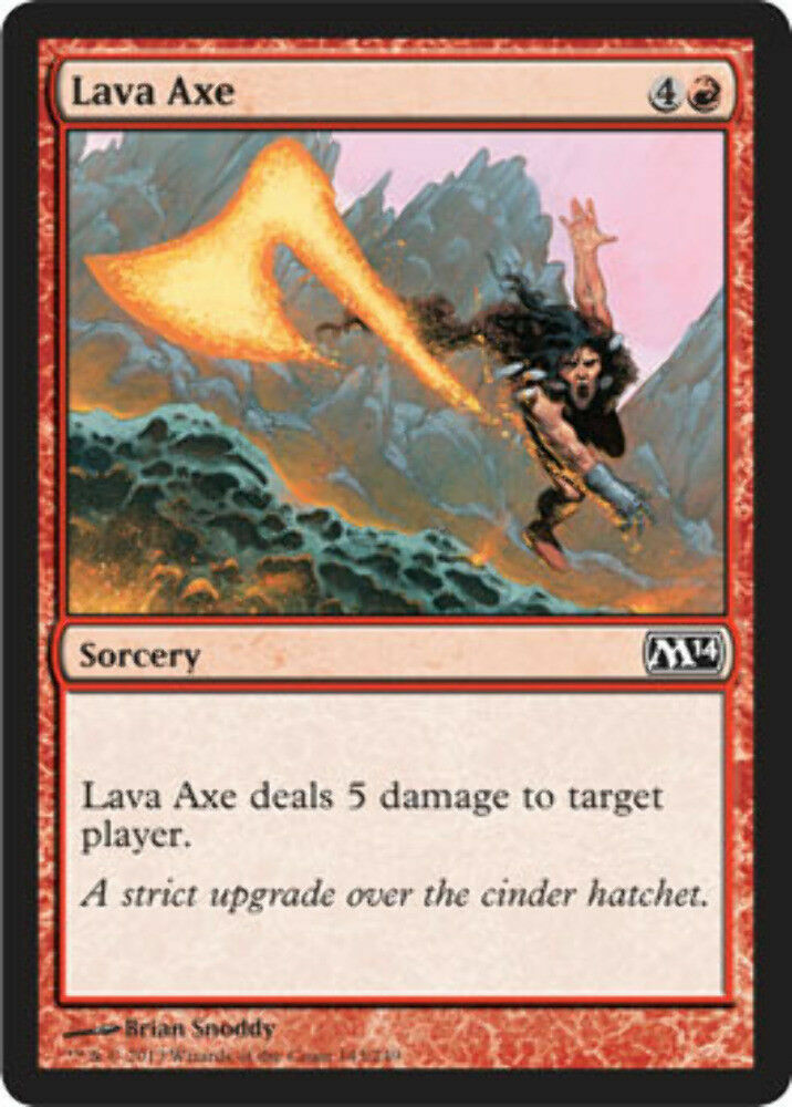 Lava Axe Magic 2014 - MTG