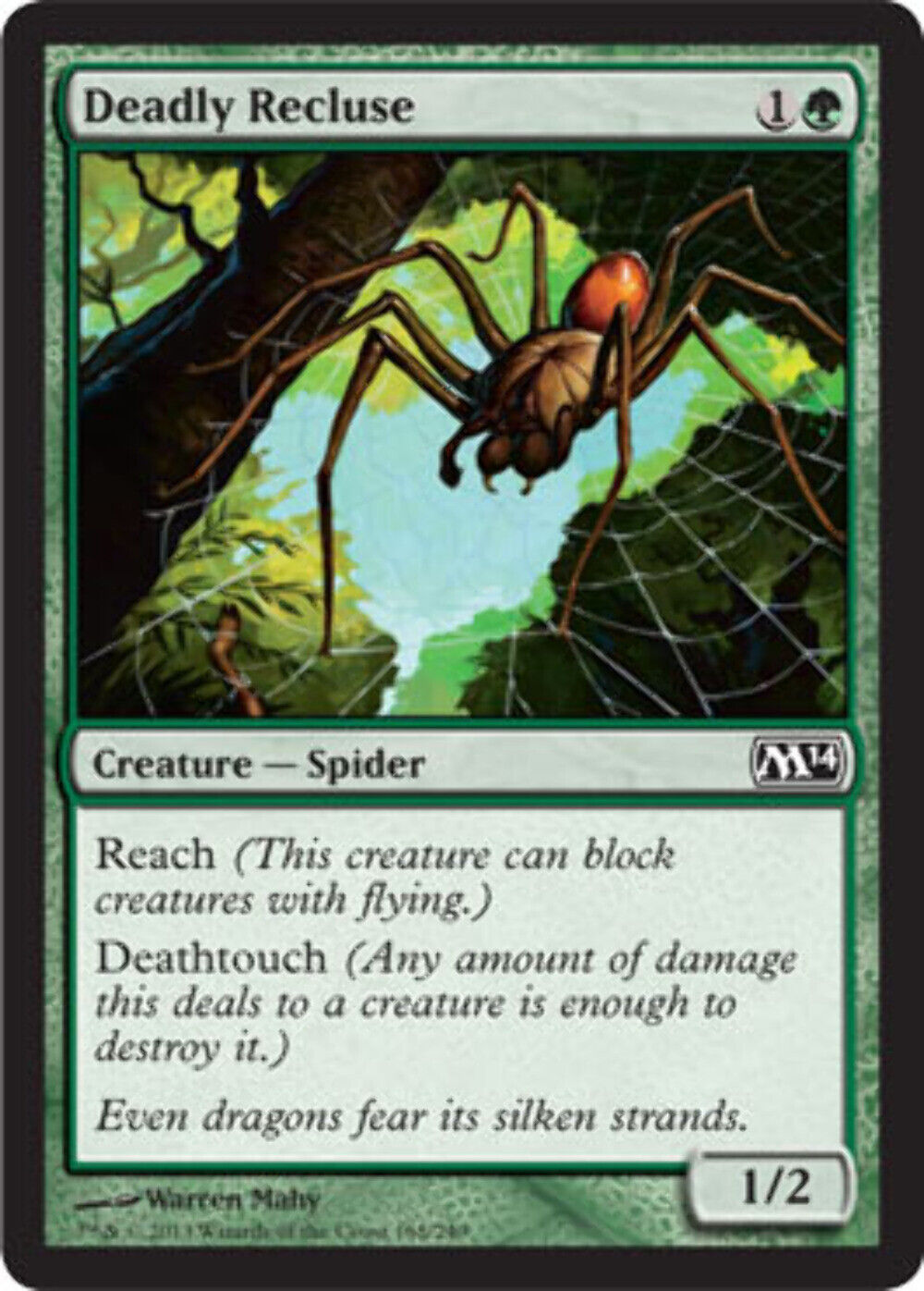 Deadly Recluse Magic 2014 - MTG