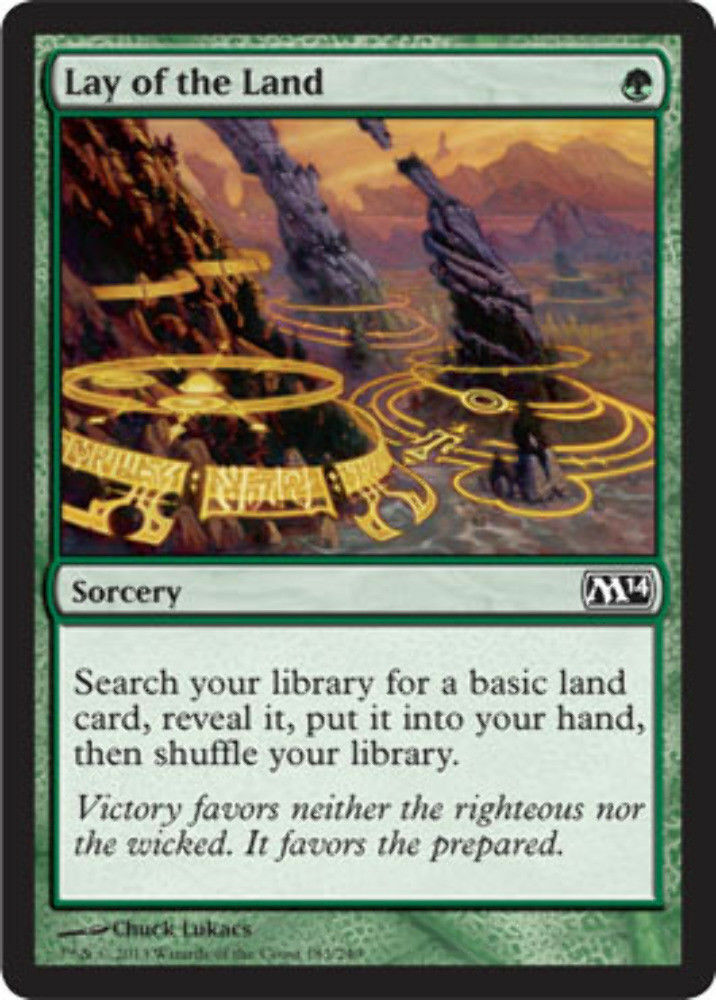 Lay of the Land Magic 2014 - MTG