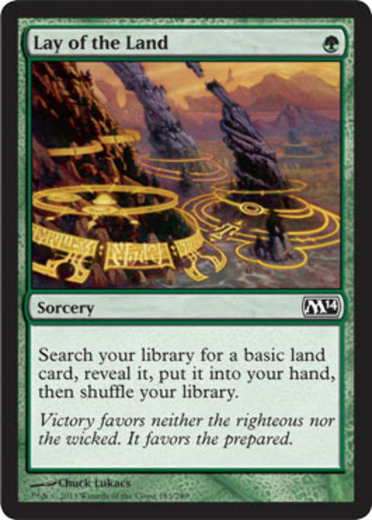Lay of the Land Magic 2014 - MTG