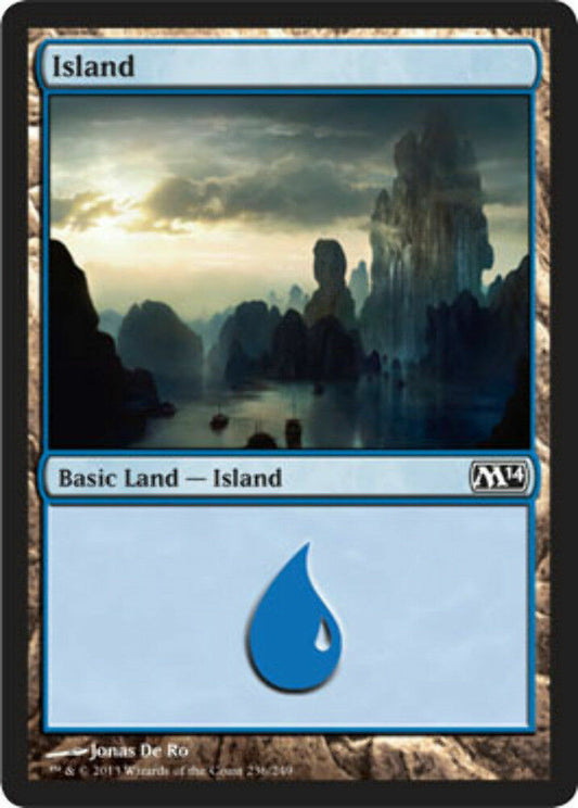 Island (236) Magic 2014 - MTG