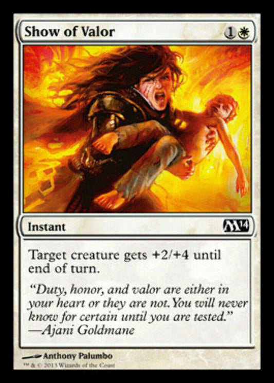 Show of Valor Magic 2014 - MTG