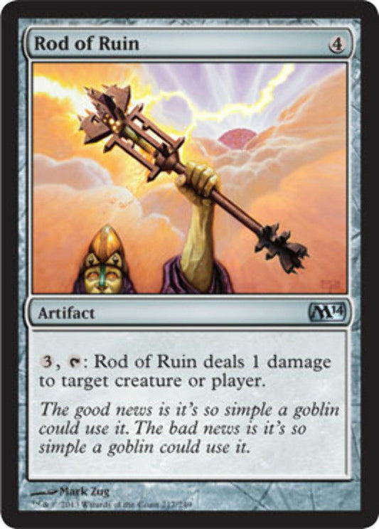 Rod of Ruin Magic 2014 - MTG