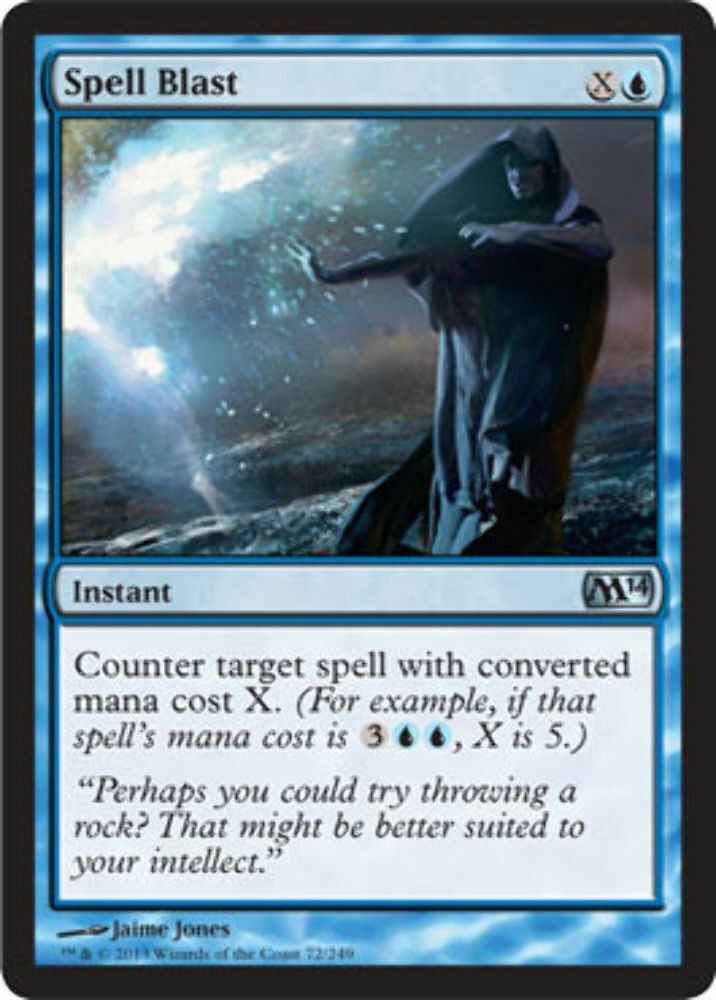 Spell Blast Magic 2014 - MTG