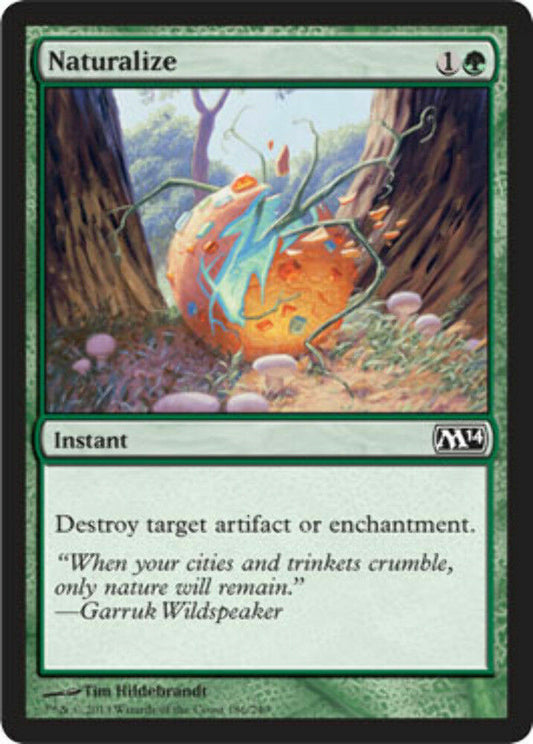 Naturalize Magic 2014 - MTG