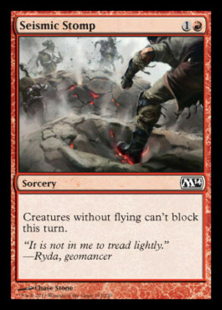 Seismic Stomp Magic 2014 - MTG