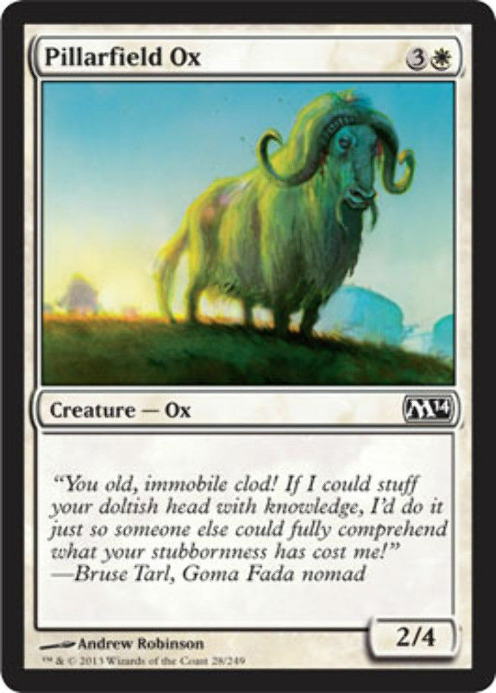 Pillarfield Ox Magic 2014 - MTG
