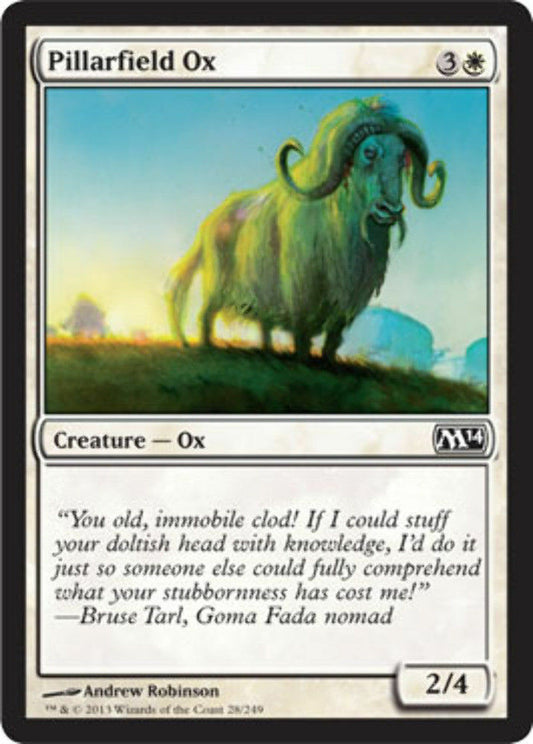 Pillarfield Ox Magic 2014 - MTG