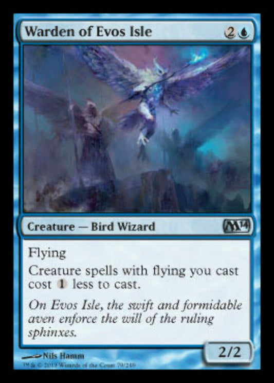 Warden of Evos Isle Magic 2014 - MTG