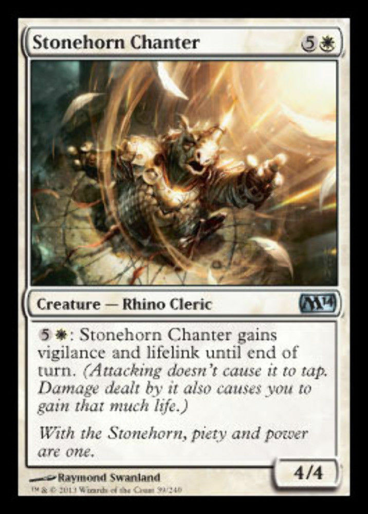 Stonehorn Chanter Magic 2014 - MTG