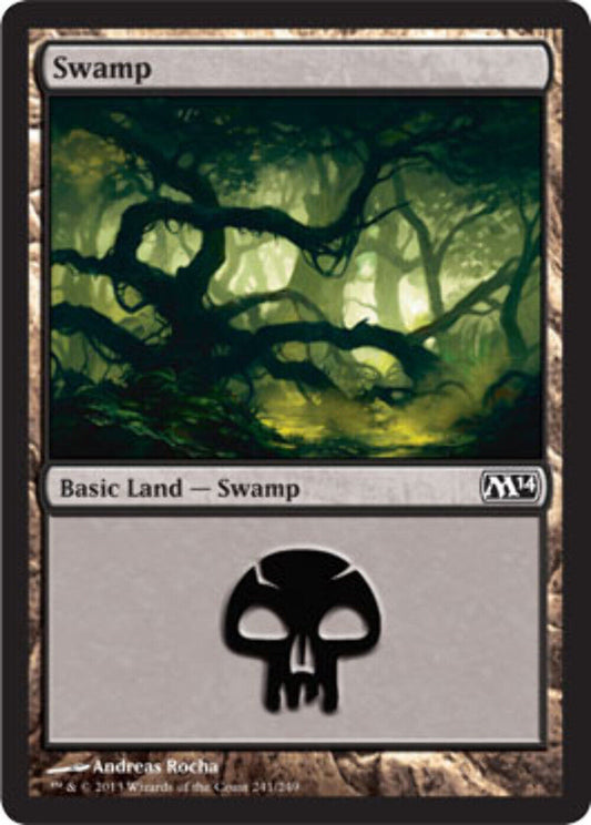 Swamp (241) Magic 2014 - MTG
