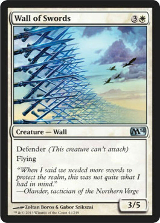 Wall of Swords Magic 2014 - MTG