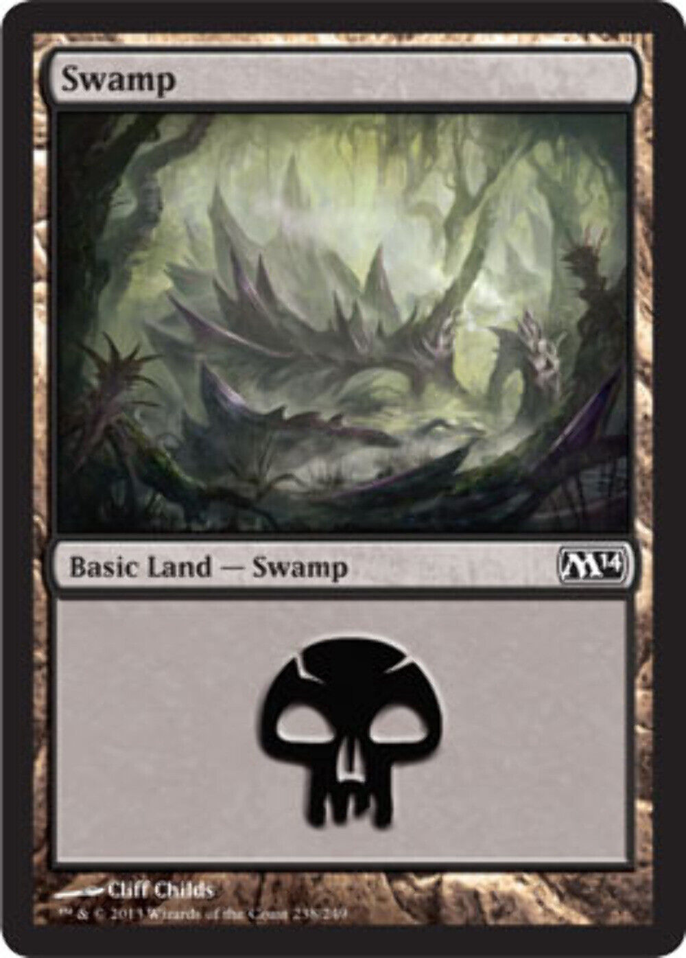 Swamp (238) Magic 2014 - MTG