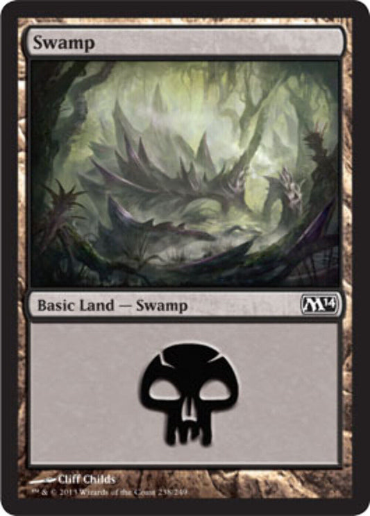 Swamp (238) Magic 2014 - MTG