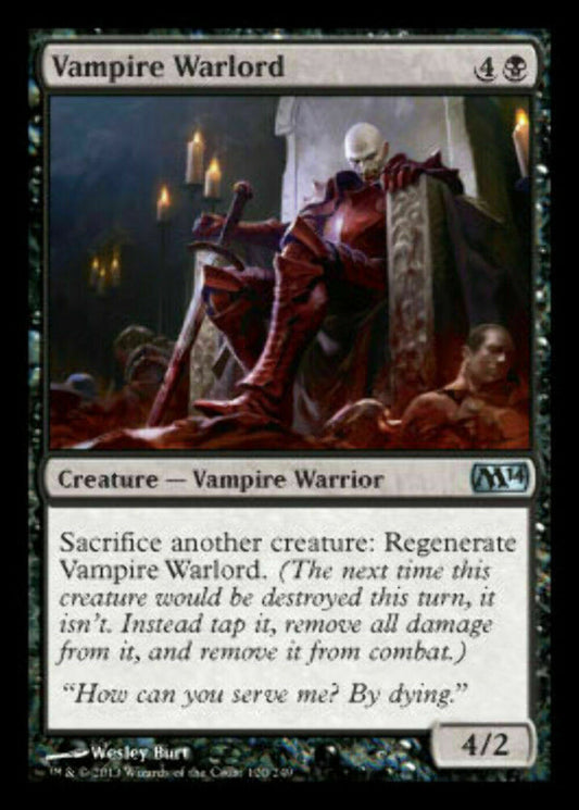 Vampire Warlord Magic 2014 - MTG