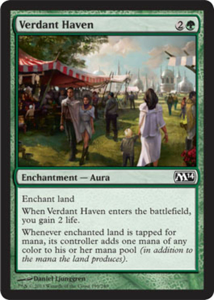 Verdant Haven Magic 2014 - MTG