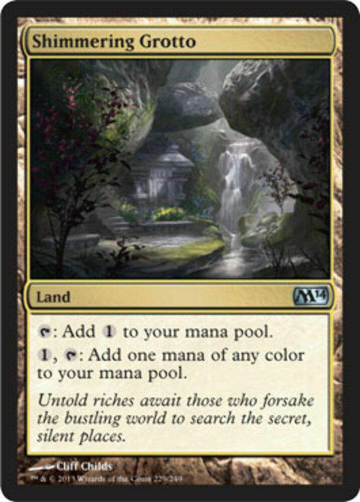 Shimmering Grotto Magic 2014 - MTG