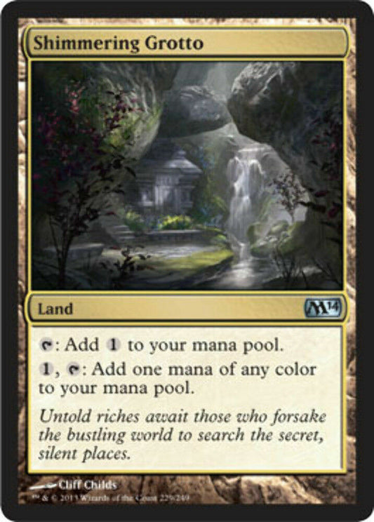 Shimmering Grotto Magic 2014 - MTG