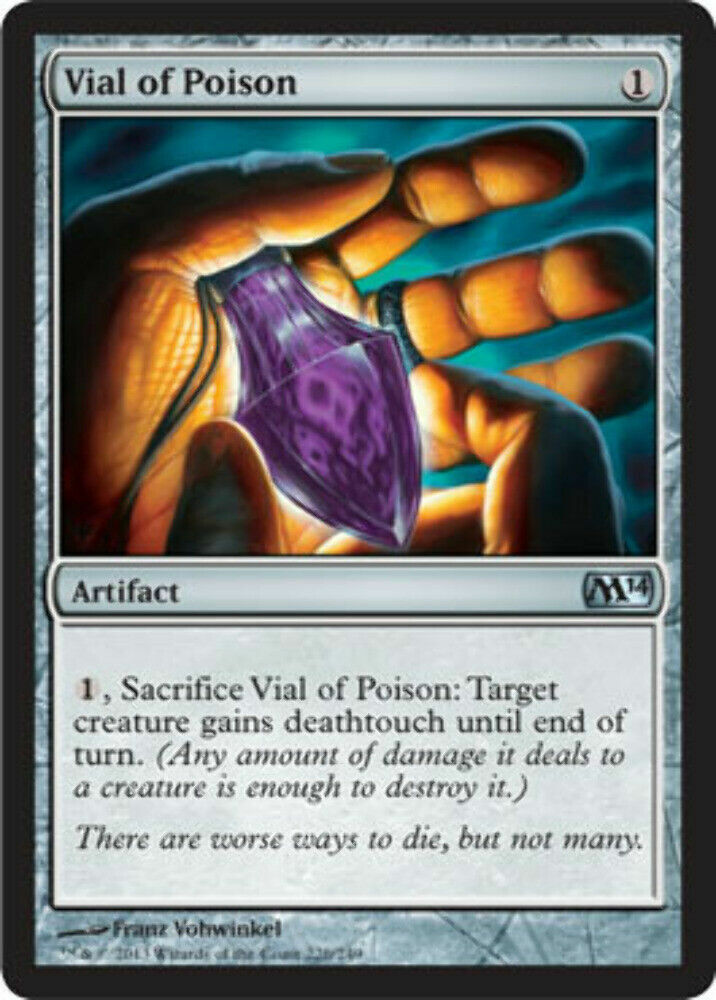 Vial of Poison Magic 2014 - MTG