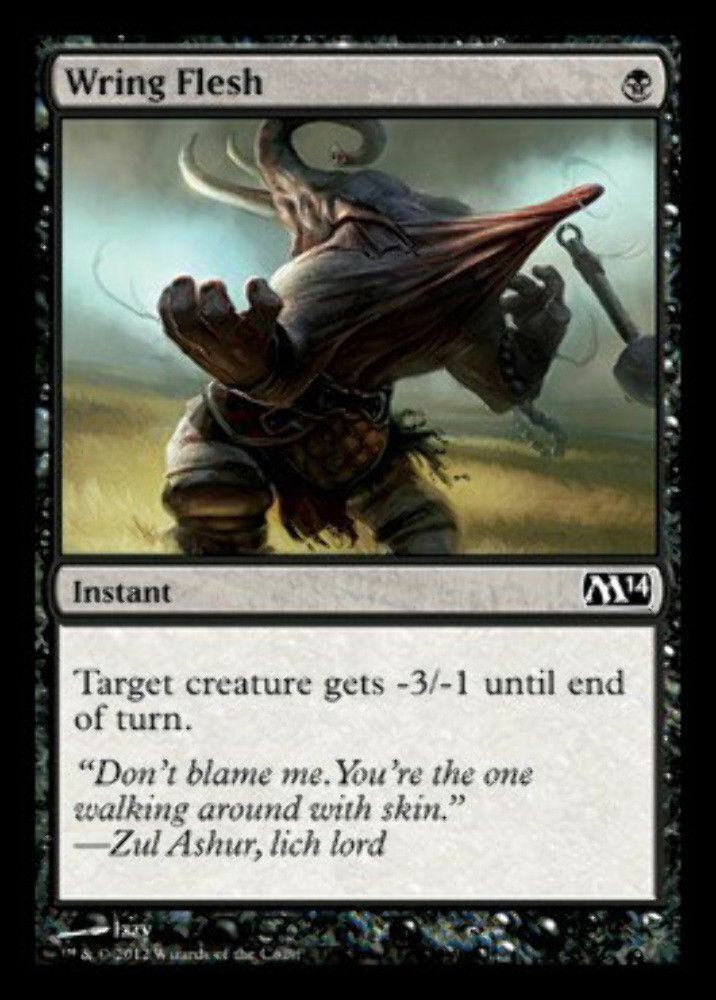 Wring Flesh Magic 2014 - MTG