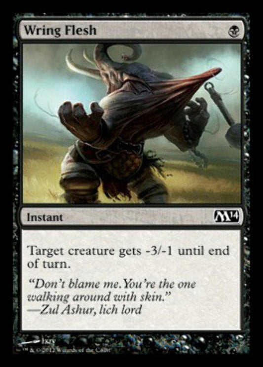 Wring Flesh Magic 2014 - MTG