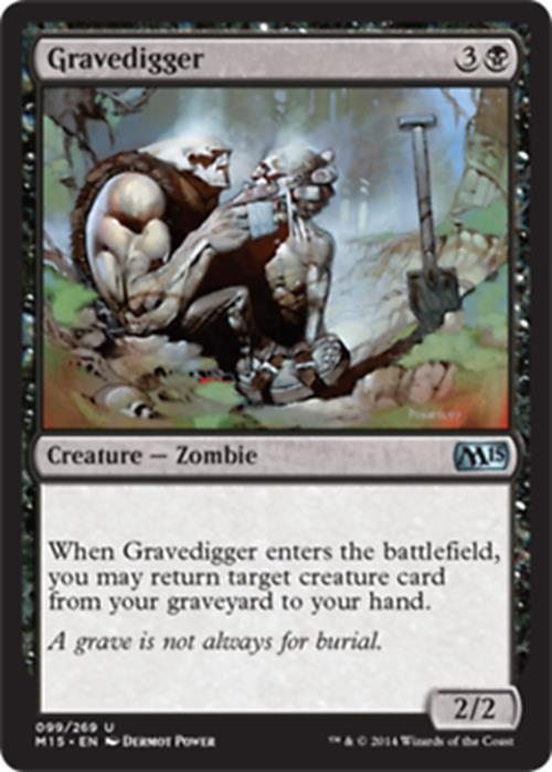 Gravedigger Magic 2015 - MTG